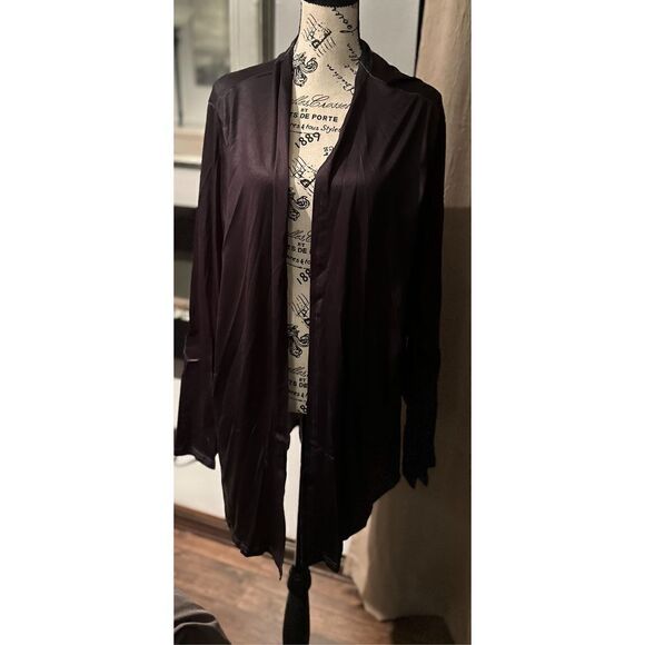 🌚🌛🌞Open front lightweight, casual cardigan, moon, and sun print, several size - Picture 8 of 13